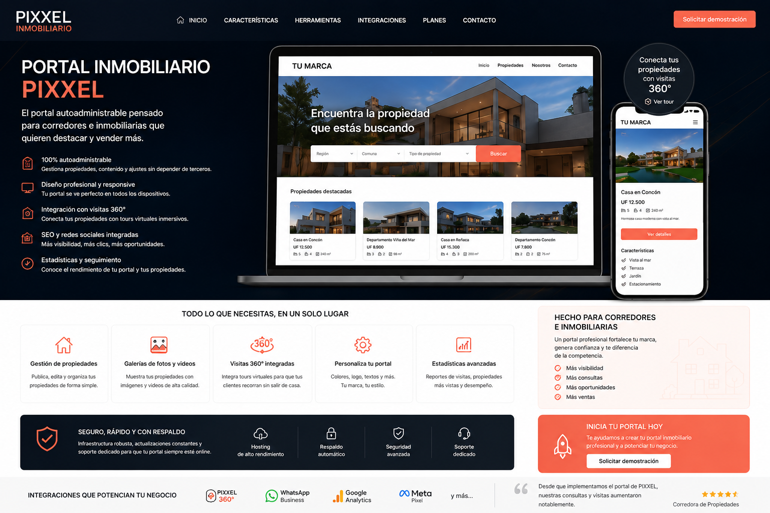 Portal Inmobiliario PIXXEL